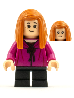 hp249 - Ginny Weasley - Magenta Shirt, Black Short Legs