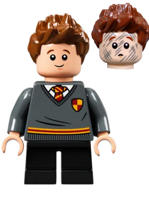 hp268 - Seamus Finnigan - Gryffindor Sweater with Crest, Black Short Legs