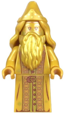 hp322 - Albus Dumbledore - 20th Anniversary Pearl Gold