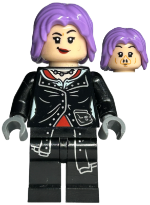 hp336 - Nymphadora Tonks - Medium Lavender Hair, Printed Legs