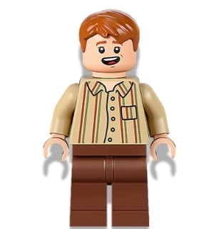 hp342 - Fred Weasley - Tan Striped Shirt