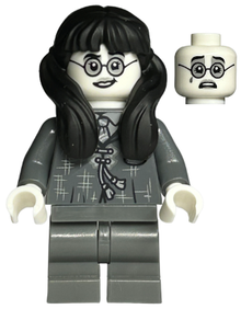 hp372 - Moaning Myrtle - Dark Bluish Gray Robe