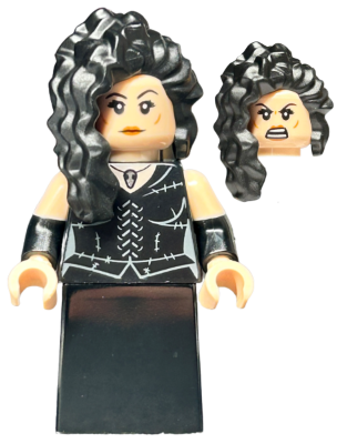 hp424 - Bellatrix Lestrange - Black Dress, Dual Molded Arms