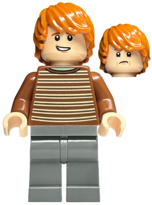 hp436 - Ron Weasley - Reddish Brown Striped Sweater