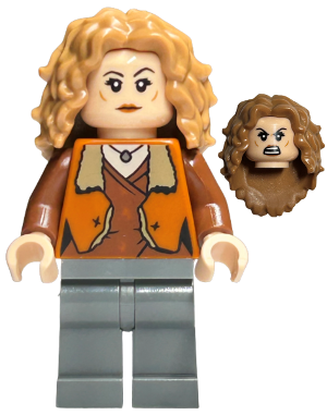 hp463 - Madam Rosmerta - Dark Bluish Gray Legs