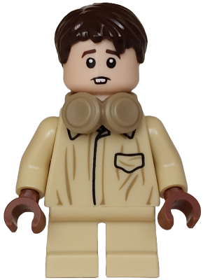 hp569 - Neville Longbottom - Coveralls, Headphones, Tan Short Legs, Tooth Gap / Lopsided Smile