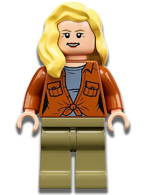 jw082 - Dr. Ellie Sattler - Dark Orange Shirt