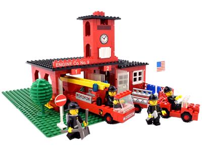 U590 - 1978 Vintage Legoland - Engine Company No.9