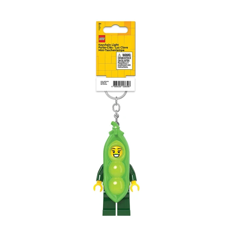Pea Pod Costume Girl Keychain Light