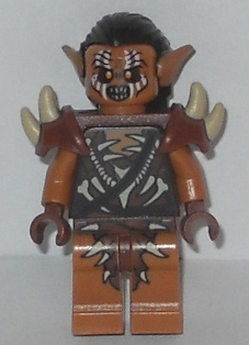 lor077 - Gundabad Orc - Hair and Shoulder Spikes