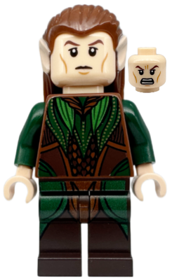 lor080 - Mirkwood Elf - Dark Green Outfit