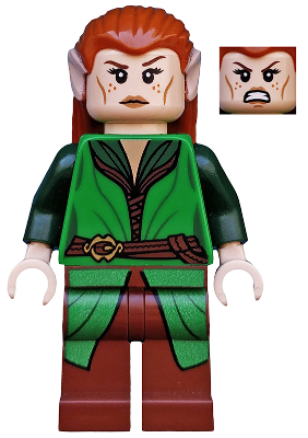 lor098 - Tauriel, Green and Reddish Brown Outfit