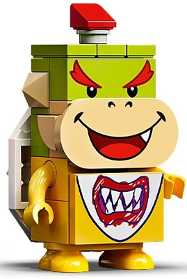 mar0003 - Bowser Jr. - 2 Lime Brick 1 x 1