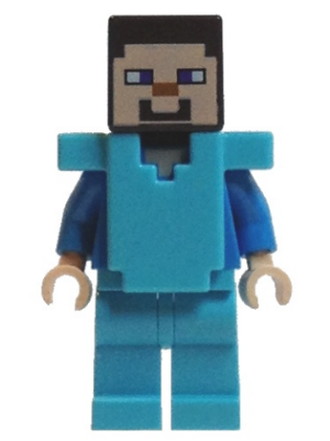 min042 - Steve (Light Nougat) - Medium Azure Legs and Armor