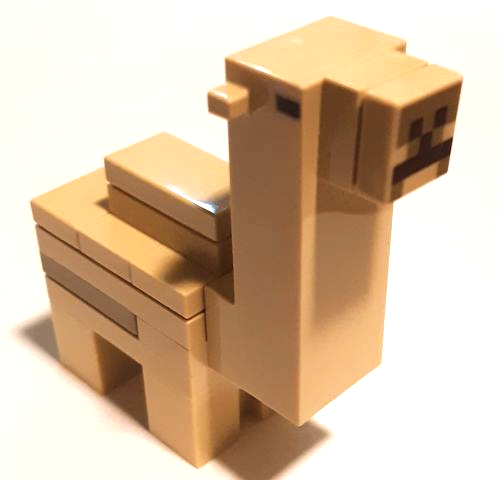minecamel01 - Minecraft Camel - Brick Built