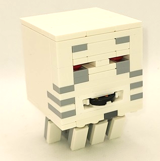 mineghast02 - Minecraft Ghast, Internal Parts #2 - Brick Built