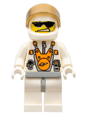mm004 - Mars Mission Astronaut with Helmet and Sunglasses, Smirk, and Headset