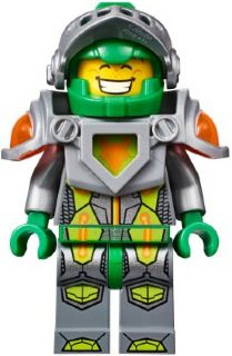 nex025 - Aaron Fox - Flat Silver Visor and Armor
