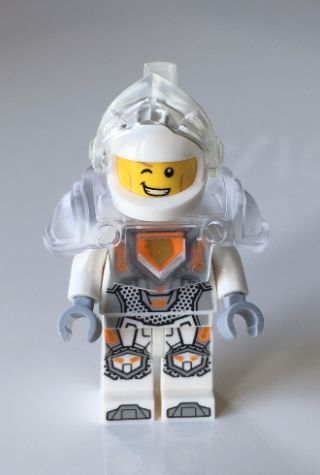 nex055 - Lance Richmond - Trans-Clear Visor and Armor (Ultimate Lance)