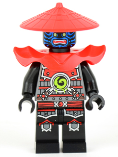 njo0077 - Stone Army Swordsman - Blue Face