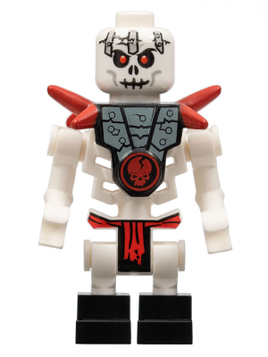 njo0011 - Frakjaw (Skulkin) - Horizontal Grip Hands, Armor