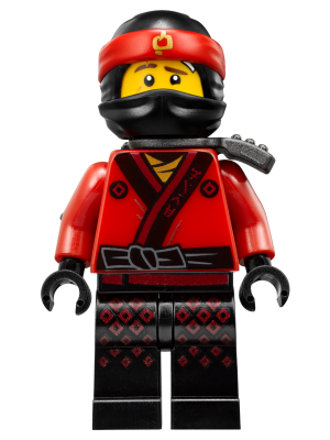 njo0316 - Kai - The LEGO Ninjago Movie, Pearl Dark Gray Katana Holder