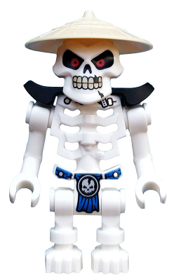 njo0496 - Wyplash (Skulkin) - Legacy, Angular Rib Cage, Closed Mouth, Shoulder Pads