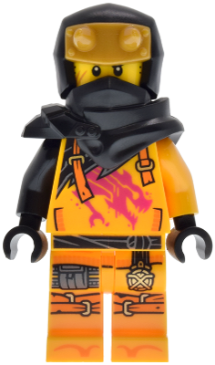 njo0960 - Arin - Shirt with Magenta Dragon, Hood with Horns