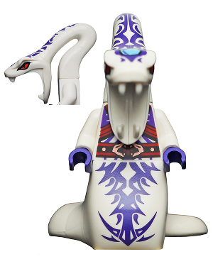 njo0131 - Pythor Chumsworth - White with Purple