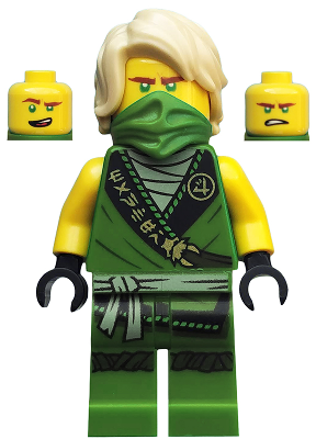 njo0574 - Lloyd - Legacy, Rebooted, Ninjago Logogram 'MANTER' on Torso