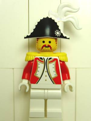 pi074 - Imperial Guard - Admiral with White Plume Triple