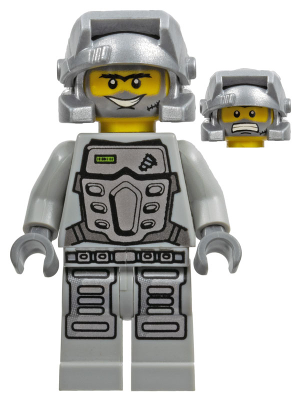 pm031 - Power Miner - Duke, Gray Outfit