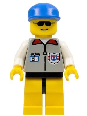 res001 - Coast Guard 1 - Yellow Legs, Blue Cap