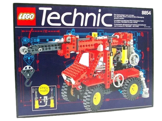 U8854 -  1989 Power Crane (Pre-Built)