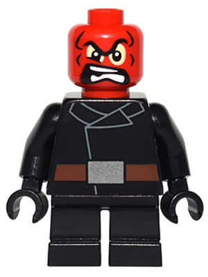 sh0251 - Red Skull - Short Legs