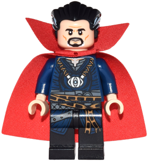 sh0296 - Doctor Strange - Necklace, Cloth Starched Cape and Collar
