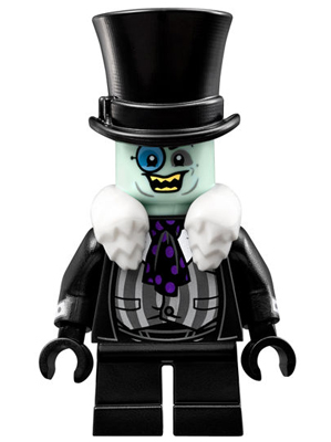 sh0314 - The Penguin - White Fur Collar, Smile