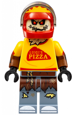 sh0332 - Scarecrow - Pizza Delivery Outfit