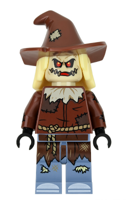 sh0391 - Scarecrow, Reddish Brown Floppy Hat