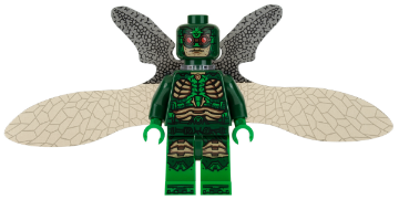 sh0439 - Parademon - Dark Green, Extended Wings