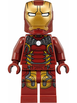 sh0498 - Iron Man - Mark 43 Armor, Trans-Clear Head