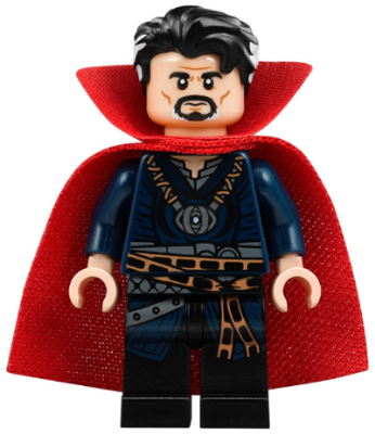 sh0509 - Doctor Strange - Necklace, Cloth Spongy Cape and Starched Collar