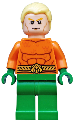 sh0533 - Aquaman - Bright Light Yellow Short Hair