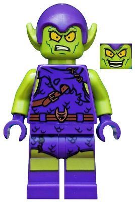 sh0545 - Green Goblin - Lime Skin, Dark Purple Outfit
