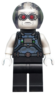 sh058 - Mr. Freeze, Pearl Dark Gray, Neck Bracket