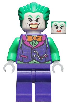 sh0590 - The Joker - Orange Bow Tie, Green Arms