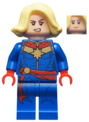 sh0639 - Captain Marvel - Bright Light Yellow Hair