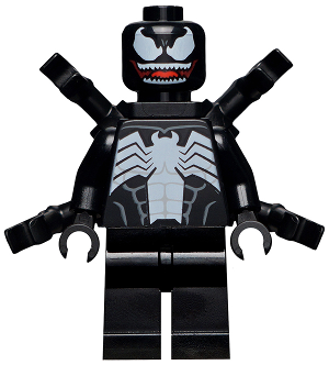 sh0664 - Venom - Teeth Parted, 4 Back Appendages Small