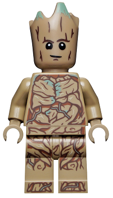 sh0743 - Groot, Teen Groot - Dark Tan
