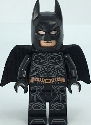sh0791 - Batman - Black Suit with Copper Belt and Printed Legs (Type 2 Cowl)